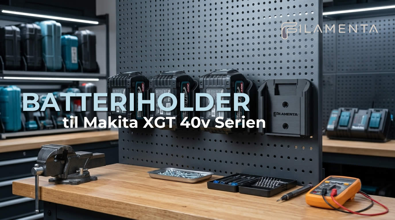 Batteriholder til Makita XGT 40V med Lås