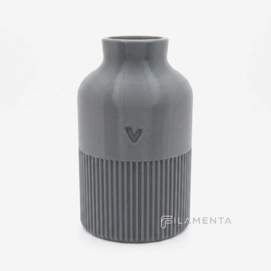 Hjertero Vase Grå