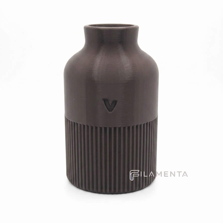 Hjertero Vase Kastanjebrun