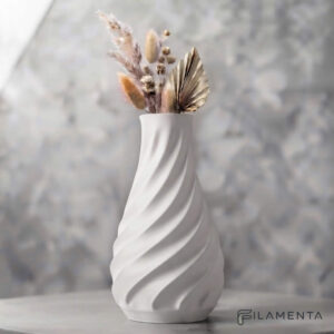 Terra Vase med Spiraldesign