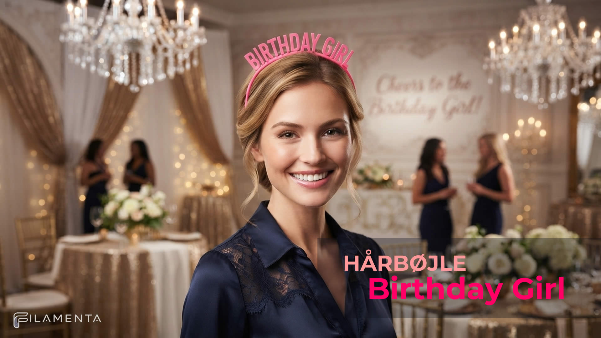 Hårbøjle Birthday Girl