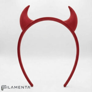 Hårbøjle Devil med Djævle Horn