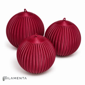 Elegance Julekugler Rillet
