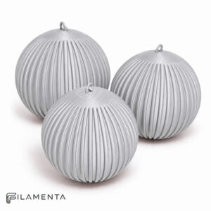 Elegance Julekugler Rillet